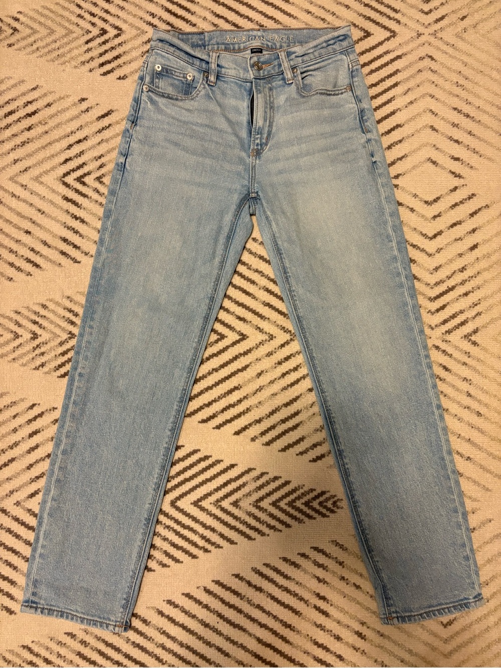 American Eagle Outfitters Light Blue Denim Jeans 00 Short